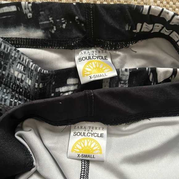 Set of three Zara Terez x Soulcycle cropped leggings, sizes XS-S, EUC - Picture 4 of 4
